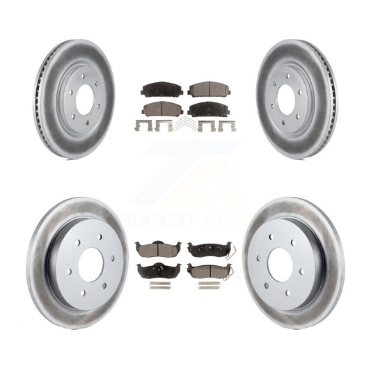 Disc Rotors and Ceramic Brake Pads Kit-KGT-101094 - Kit.bestparts.ca