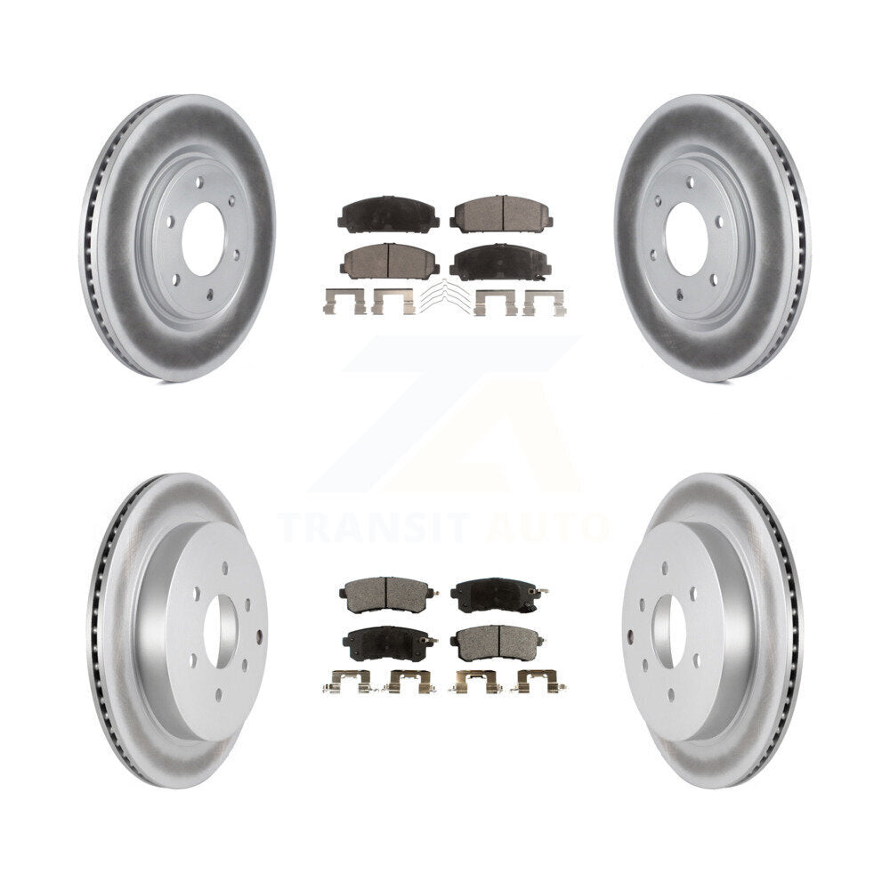 disc rotors and ceramic brake pads-kgt-101096 - Kit.bestparts.ca