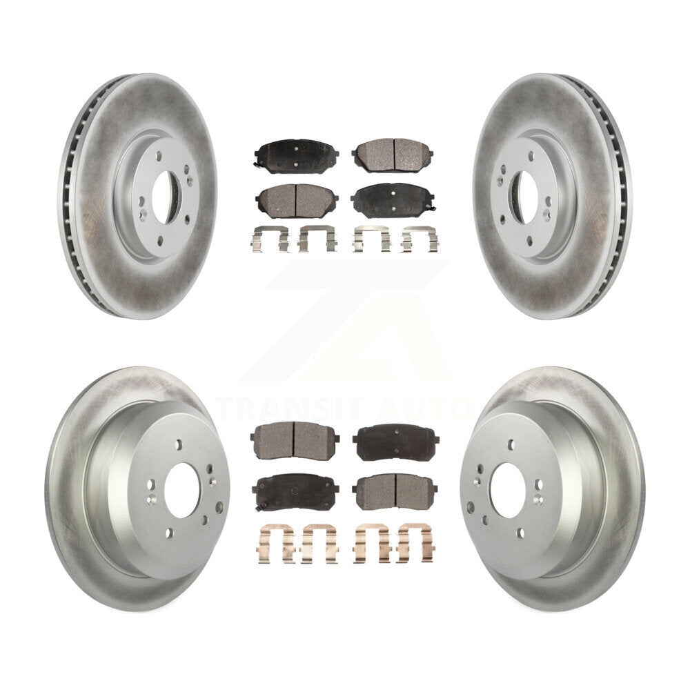 Disc Rotors and Ceramic Brake Pads Kit-KGT-101097 - Kit.bestparts.ca