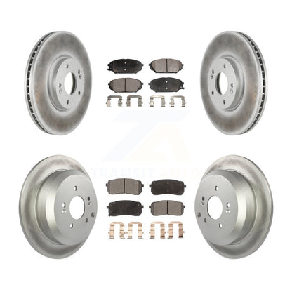 Disc Rotors and Ceramic Brake Pads Kit-KGT-101097 - Kit.bestparts.ca
