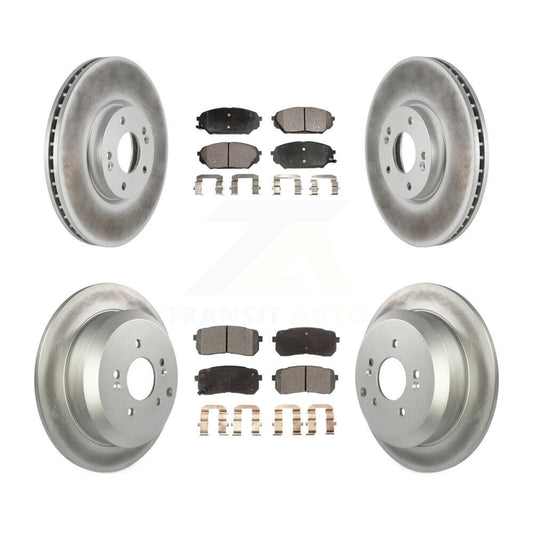 Disc Rotors and Ceramic Brake Pads Kit-KGT-101097 - Kit.bestparts.ca