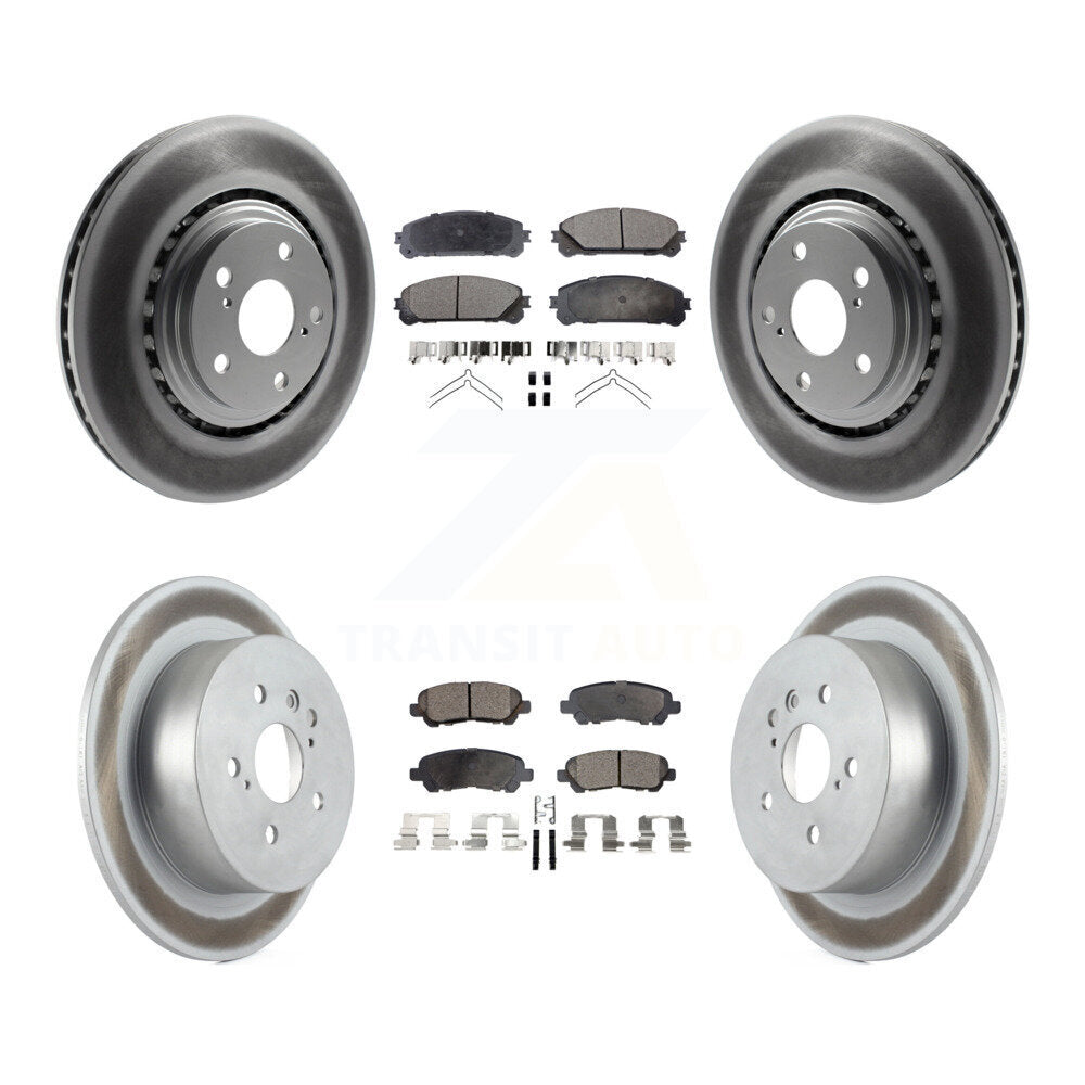 Disc Rotors and Ceramic Brake Pads Kit-KGT-101098 - Kit.bestparts.ca