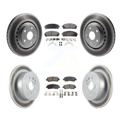 Disc Rotors and Ceramic Brake Pads Kit-KGT-101098 - Kit.bestparts.ca