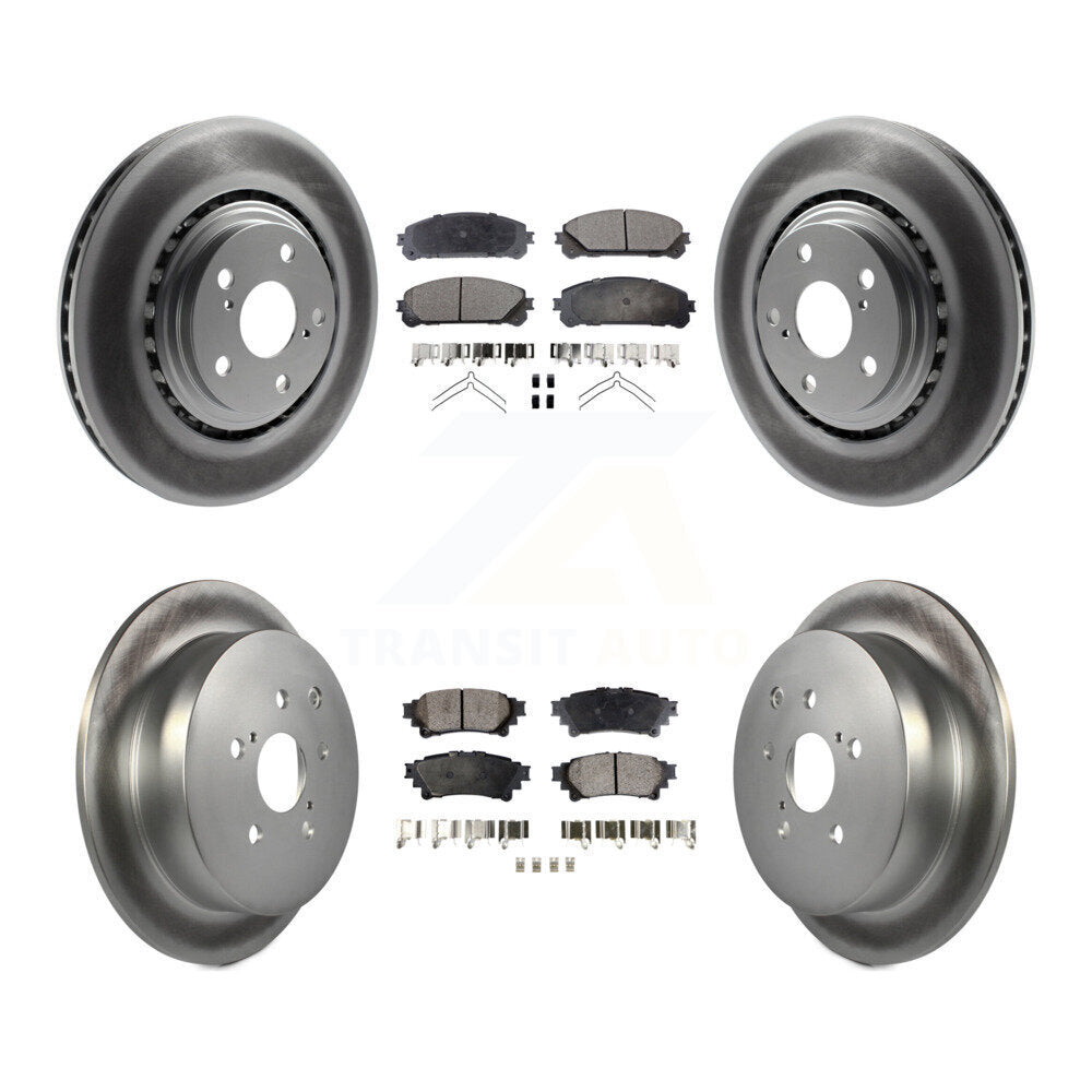 Disc Rotors and Ceramic Brake Pads Kit-KGT-101100 - Kit.bestparts.ca