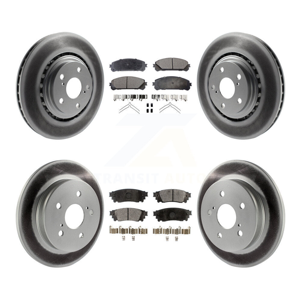 Disc Rotors and Ceramic Brake Pads Kit-KGT-101101 - Kit.bestparts.ca