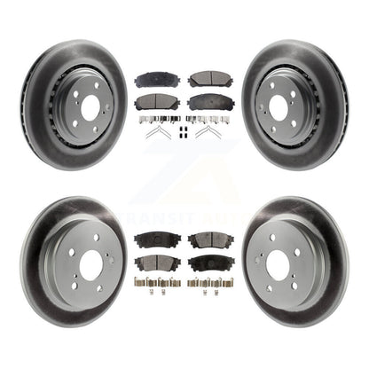 Disc Rotors and Ceramic Brake Pads Kit-KGT-101101 - Kit.bestparts.ca