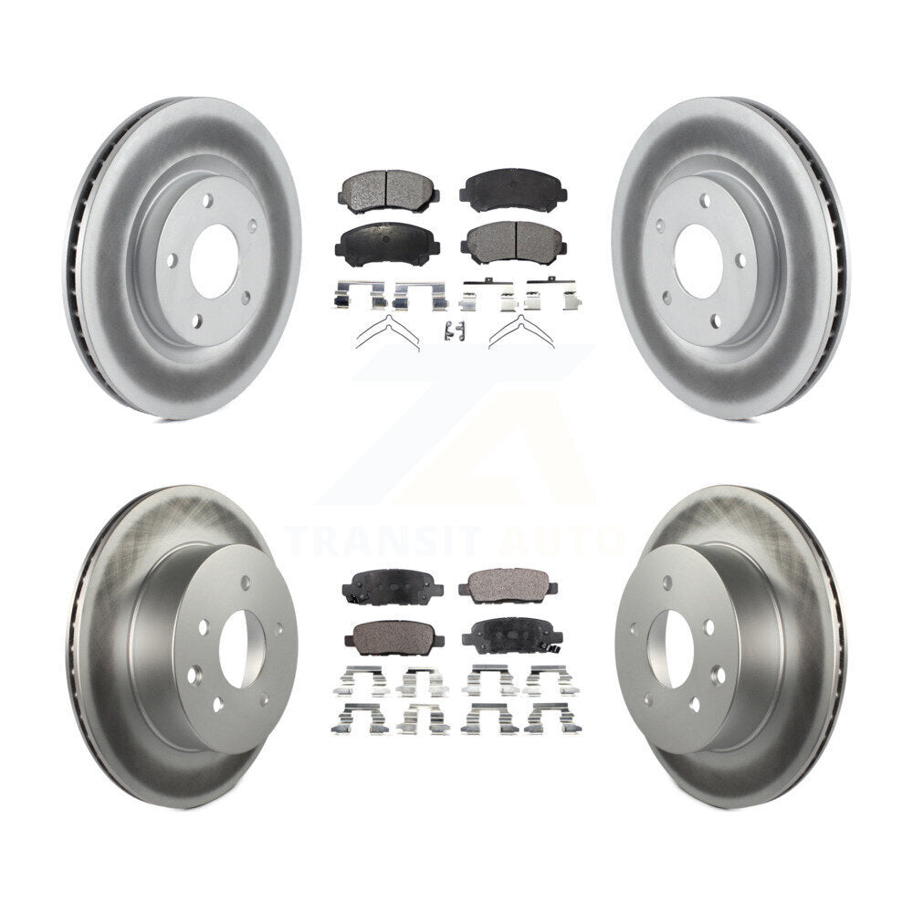 Disc Rotors and Ceramic Brake Pads Kit-KGT-101102 - Kit.bestparts.ca