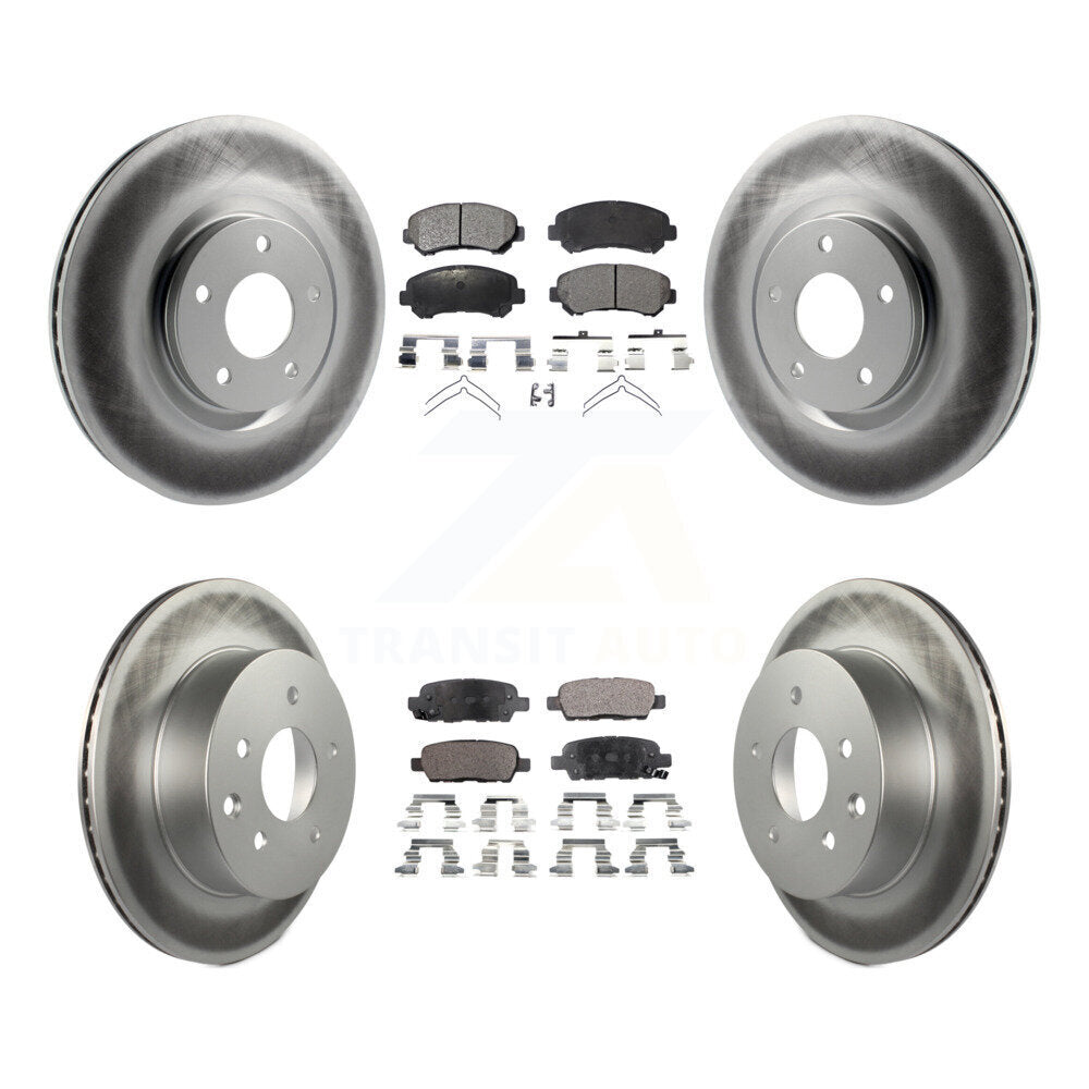 Disc Rotors and Ceramic Brake Pads Kit-KGT-101105 - Kit.bestparts.ca