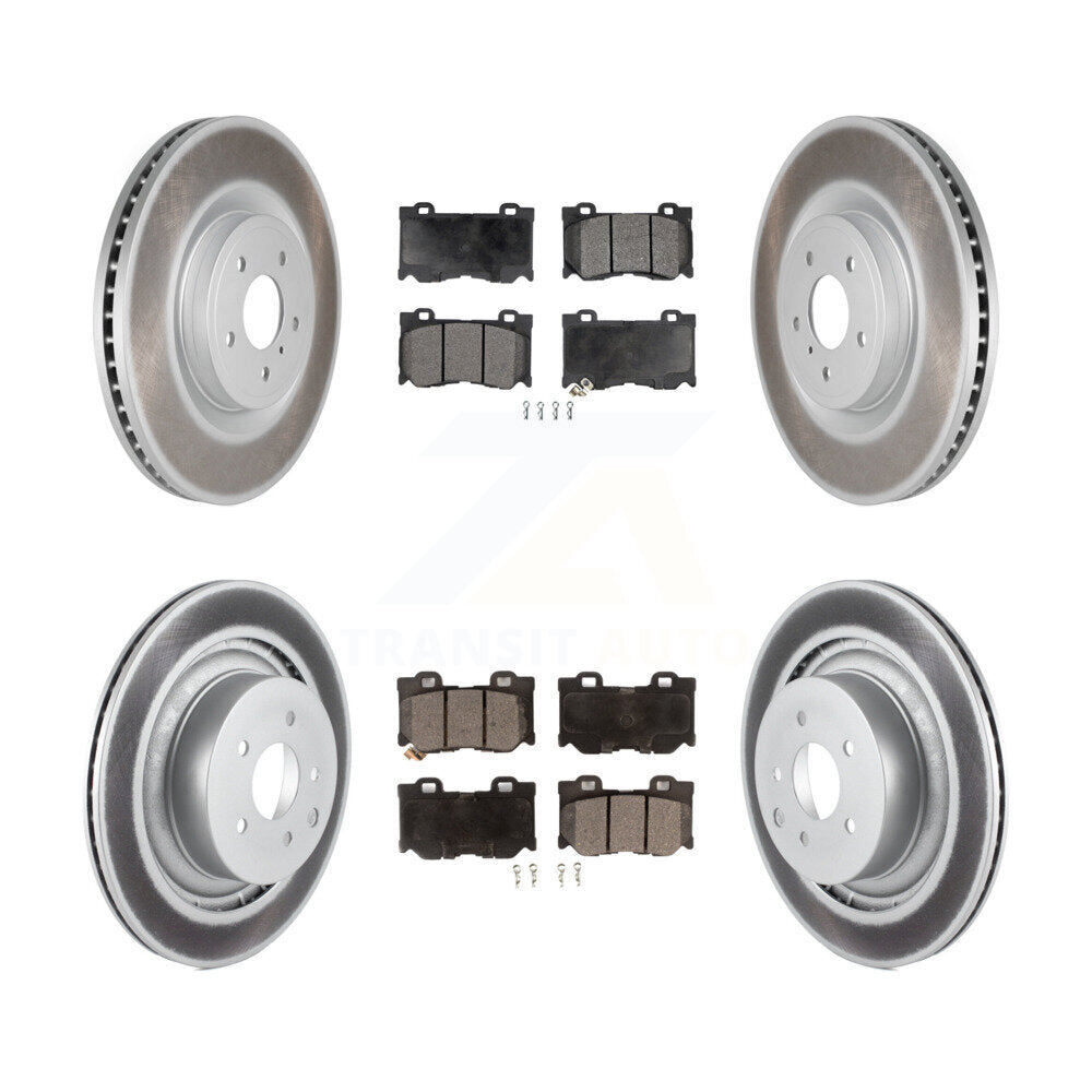 Disc Rotors and Ceramic Brake Pads Kit-KGT-101122 - Kit.bestparts.ca