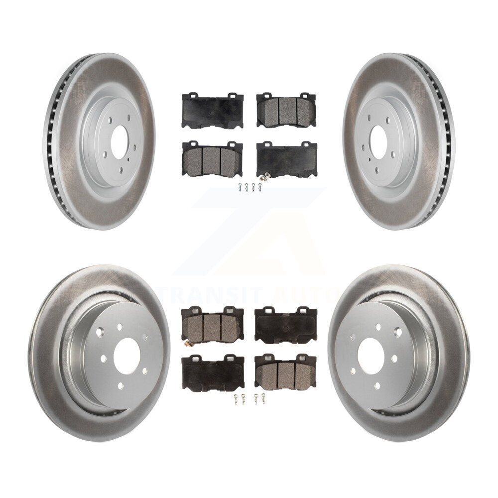 Disc Rotors and Ceramic Brake Pads Kit-KGT-101123 - Kit.bestparts.ca
