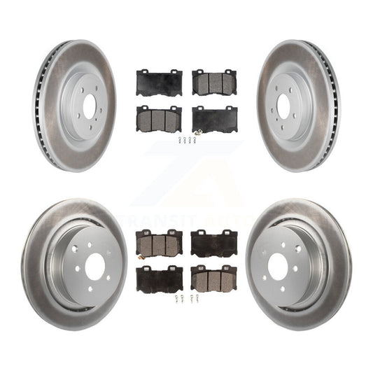 Disc Rotors and Ceramic Brake Pads Kit-KGT-101123 - Kit.bestparts.ca