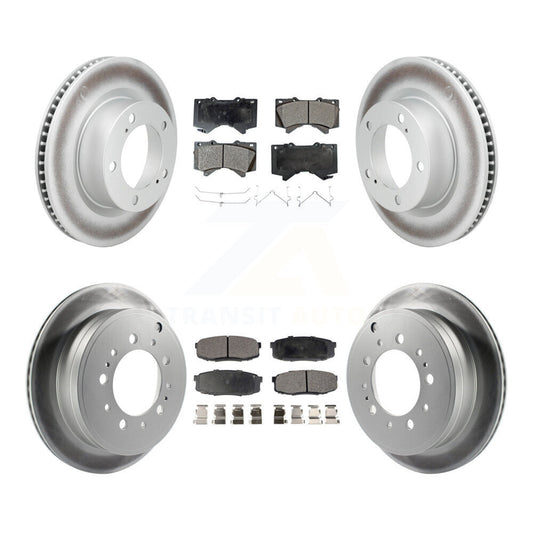Disc Rotors and Ceramic Brake Pads Kit-KGT-101129 - Kit.bestparts.ca