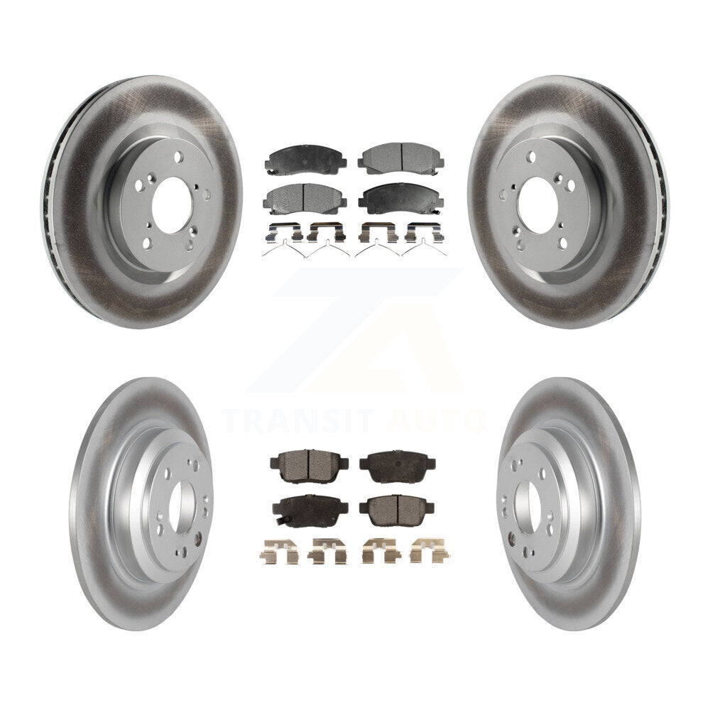 Disc Rotors and Ceramic Brake Pads Kit-KGT-101145 - Kit.bestparts.ca