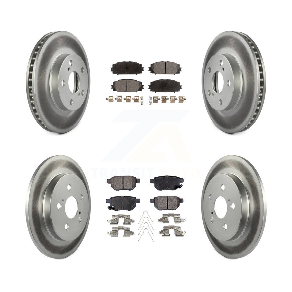 Disc Rotors and Ceramic Brake Pads Kit-KGT-101147 - Kit.bestparts.ca