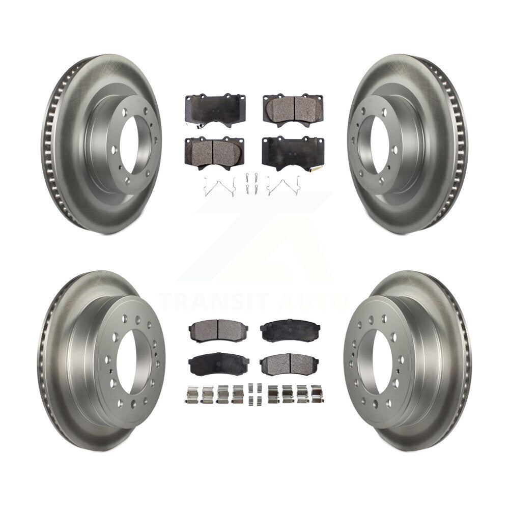 Disc Rotors and Ceramic Brake Pads Kit-KGT-101156 - Kit.bestparts.ca