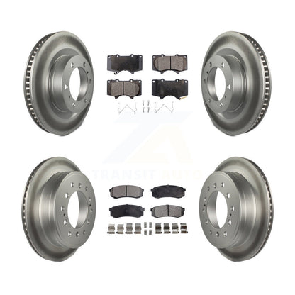 Disc Rotors and Ceramic Brake Pads Kit-KGT-101156 - Kit.bestparts.ca