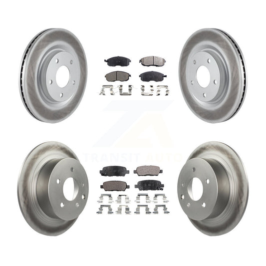 Disc Rotors and Ceramic Brake Pads Kit-KGT-101172 - Kit.bestparts.ca