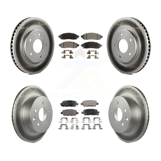 Disc Rotors and Ceramic Brake Pads Kit-KGT-101173 - Kit.bestparts.ca