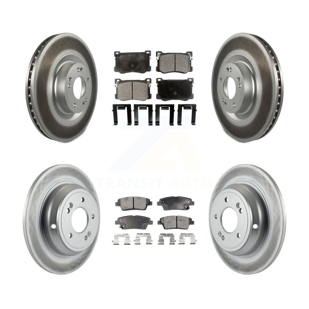 disc rotors and ceramic brake pads-kgt-101175 - Kit.bestparts.ca