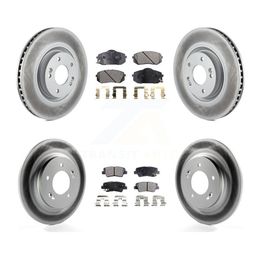 disc rotors and ceramic brake pads-kgt-101184 - Kit.bestparts.ca