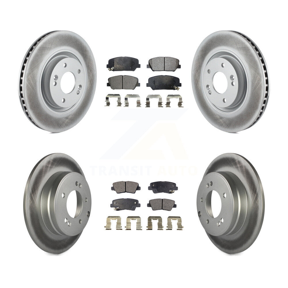 disc rotors and ceramic brake pads-kgt-101185 - Kit.bestparts.ca