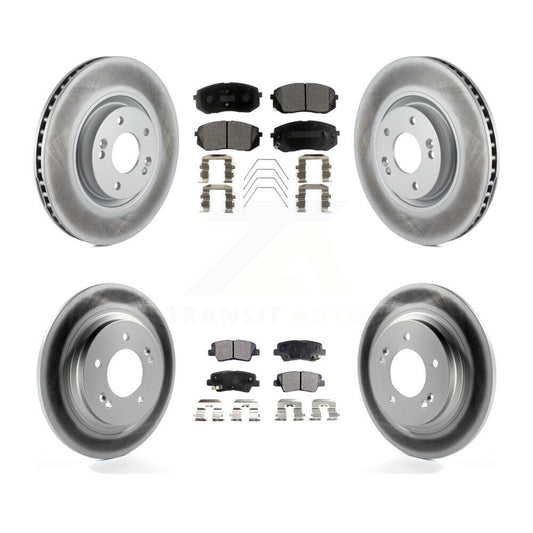 disc rotors and ceramic brake pads-kgt-101190 - Kit.bestparts.ca