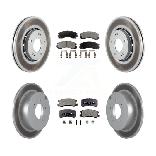 Disc Rotors and Ceramic Brake Pads Kit-KGT-101195 - Kit.bestparts.ca