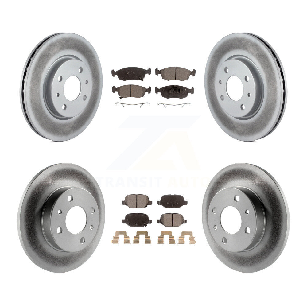 Disc Rotors and Ceramic Brake Pads Kit-KGT-101201 - Kit.bestparts.ca Kit.bestparts.ca