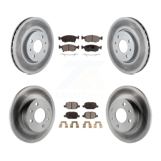 Disc Rotors and Ceramic Brake Pads Kit-KGT-101201 - Kit.bestparts.ca