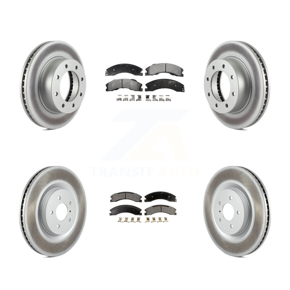 Disc Rotors and Ceramic Brake Pads Kit-KGT-101204 - Kit.bestparts.ca