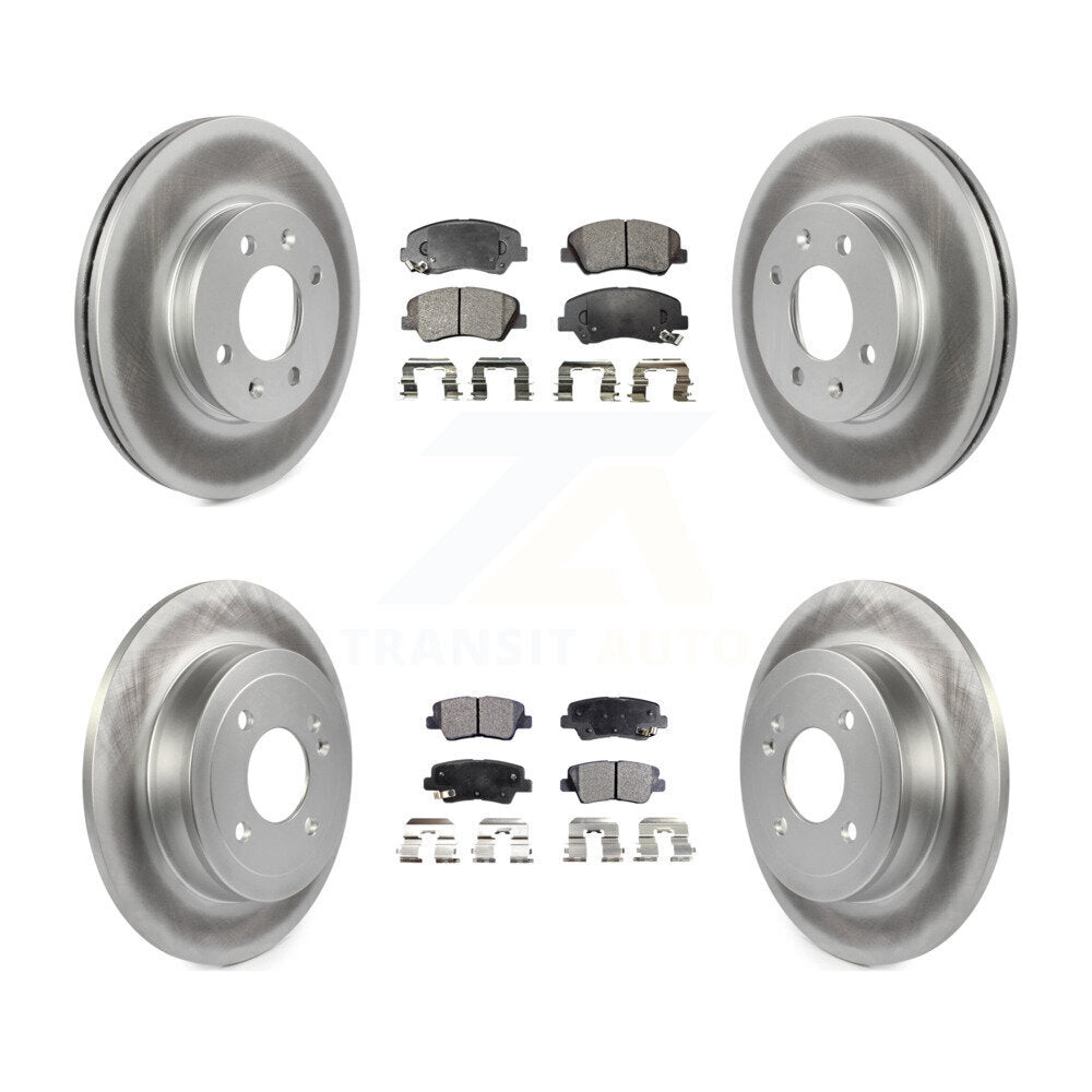Disc Rotors and Ceramic Brake Pads Kit-KGT-101205 - Kit.bestparts.ca Kit.bestparts.ca