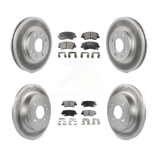 Disc Rotors and Ceramic Brake Pads Kit-KGT-101205 - Kit.bestparts.ca