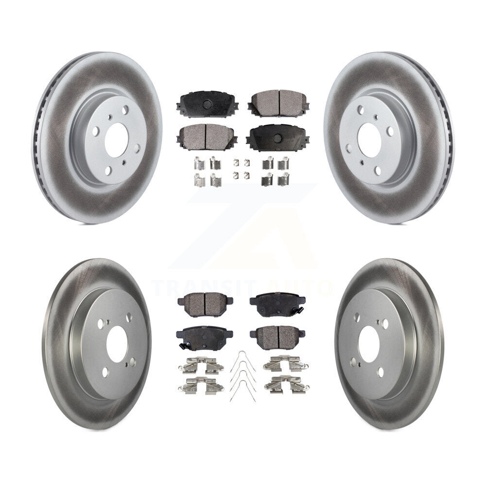 Disc Rotors and Ceramic Brake Pads Kit-KGT-101206 - Kit.bestparts.ca Kit.bestparts.ca