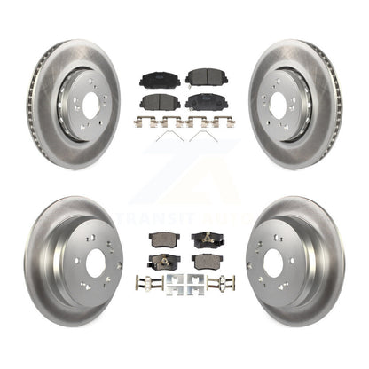 Coated Disc Rotors and Ceramic Brake Pads Kit-KGT-101214 - Kit.bestparts.ca