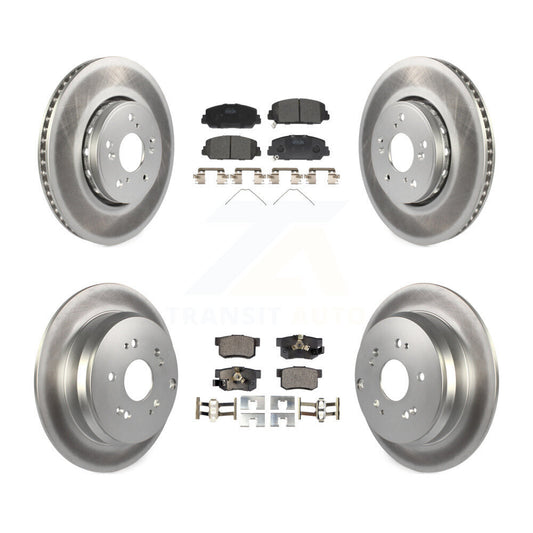 Coated Disc Rotors and Ceramic Brake Pads Kit-KGT-101214 - Kit.bestparts.ca