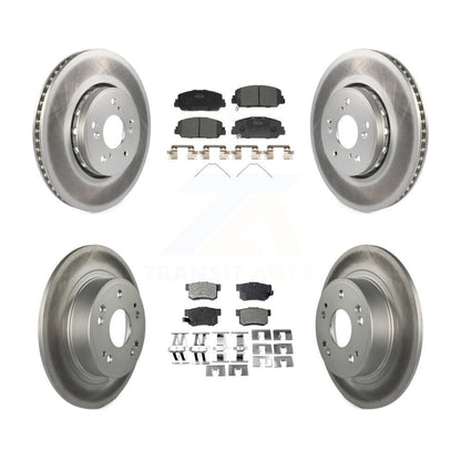 Coated Disc Rotors and Ceramic Brake Pads Kit-KGT-101215 - Kit.bestparts.ca