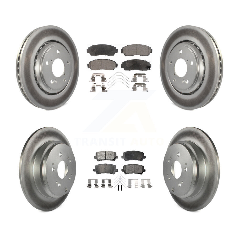 Disc Rotors and Ceramic Brake Pads Kit-KGT-101221 - Kit.bestparts.ca