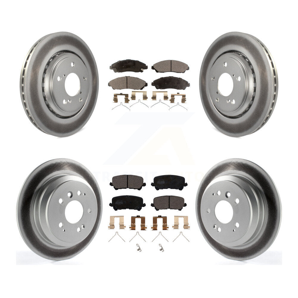 Disc Rotors and Ceramic Brake Pads Kit-KGT-101222 - Kit.bestparts.ca