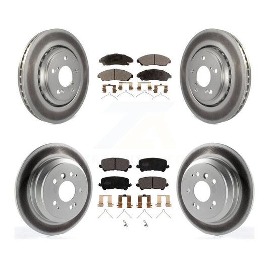 Disc Rotors and Ceramic Brake Pads Kit-KGT-101222 - Kit.bestparts.ca