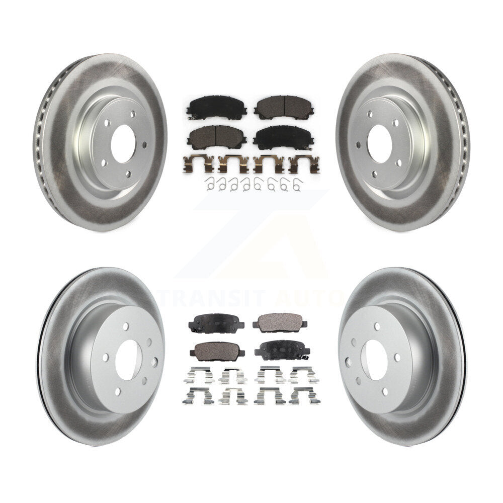 Disc Rotors and Ceramic Brake Pads Kit-KGT-101225 - Kit.bestparts.ca