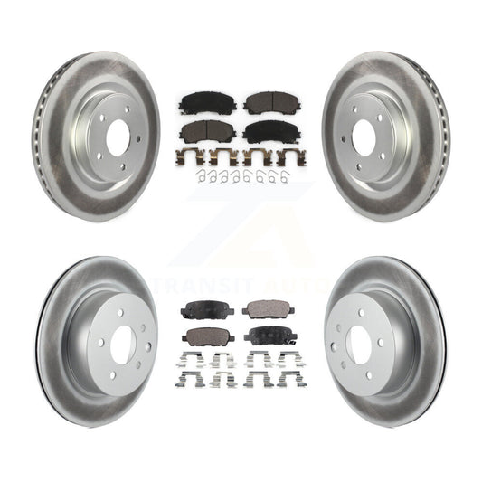 Disc Rotors and Ceramic Brake Pads Kit-KGT-101225 - Kit.bestparts.ca