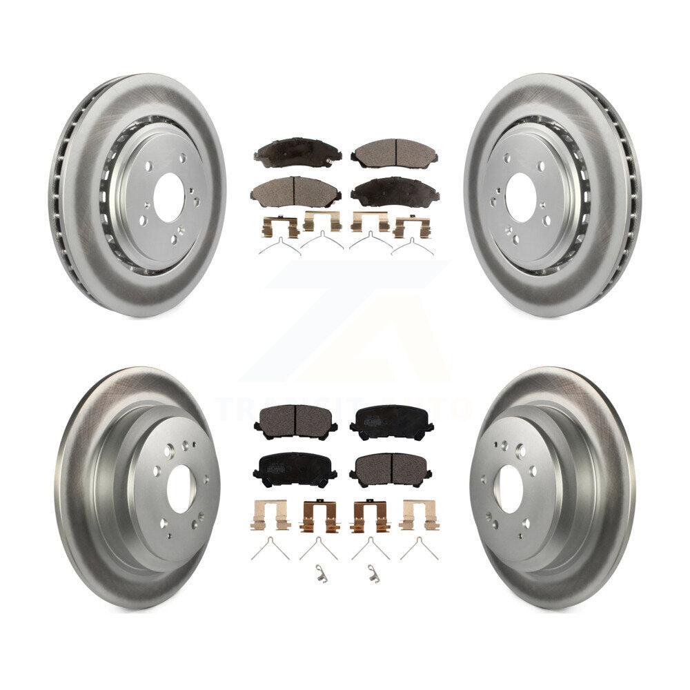 Disc Rotors and Ceramic Brake Pads Kit-KGT-101227 - Kit.bestparts.ca Kit.bestparts.ca