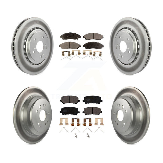 Disc Rotors and Ceramic Brake Pads Kit-KGT-101227 - Kit.bestparts.ca