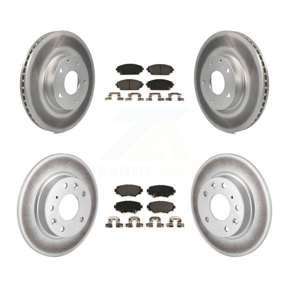 Disc Rotors and Ceramic Brake Pads Kit-KGT-101232 - Kit.bestparts.ca