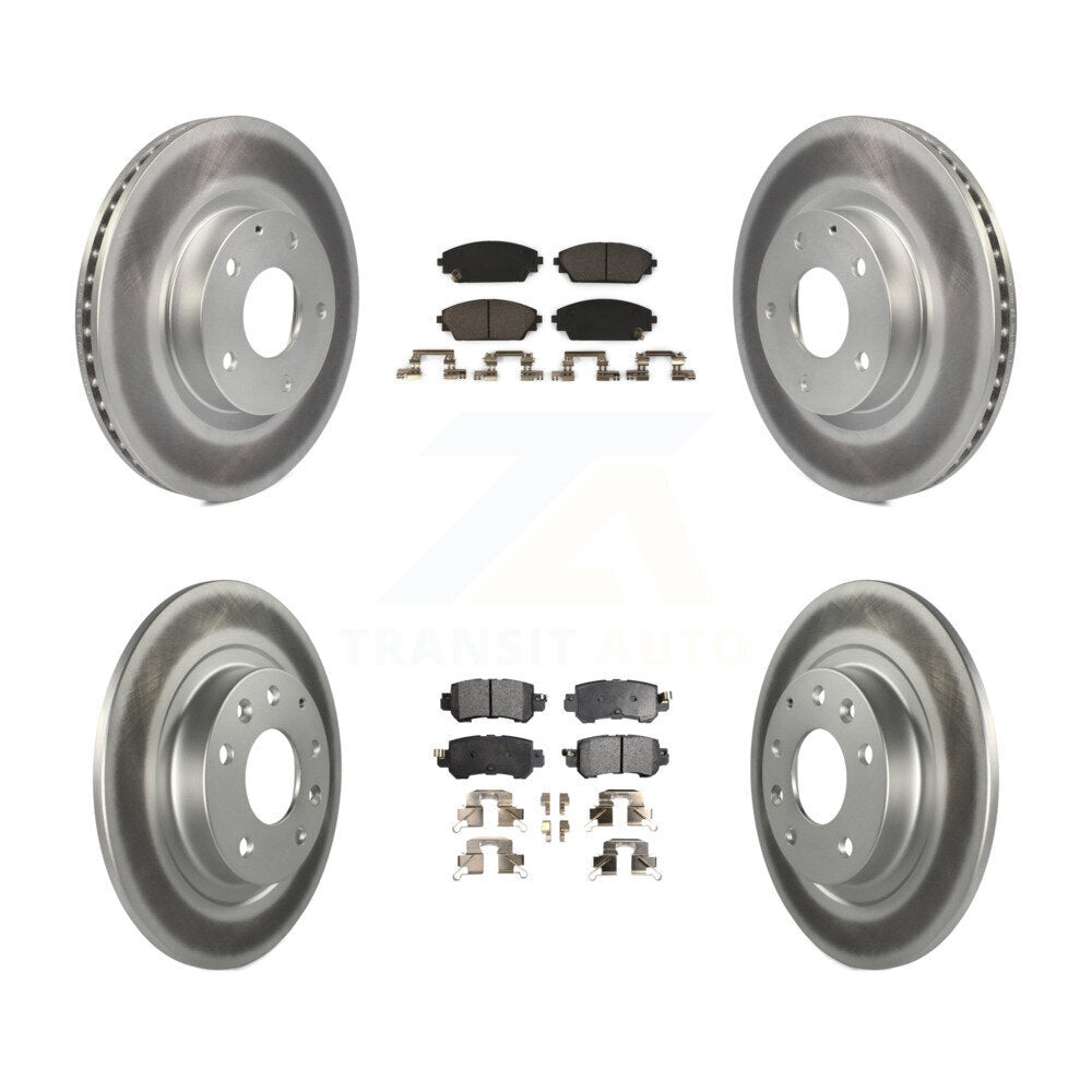 Disc Rotors and Ceramic Brake Pads Kit-KGT-101233 - Kit.bestparts.ca Kit.bestparts.ca