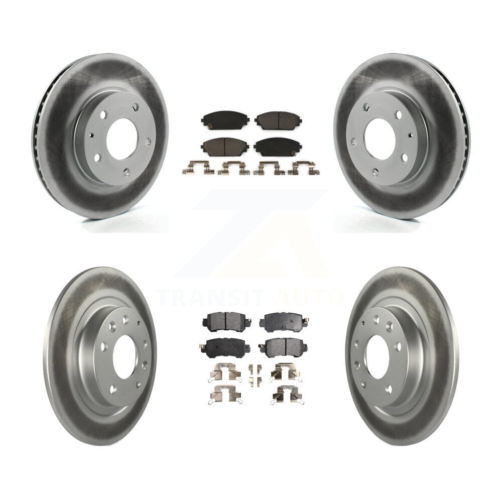 Disc Rotors and Ceramic Brake Pads Kit-KGT-101237 - Kit.bestparts.ca