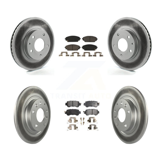 Disc Rotors and Ceramic Brake Pads Kit-KGT-101237 - Kit.bestparts.ca