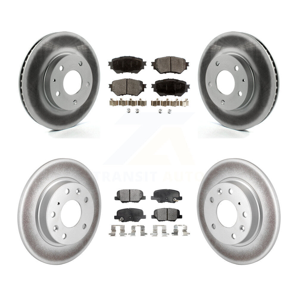 Disc Rotors and Ceramic Brake Pads Kit-KGT-101238 - Kit.bestparts.ca
