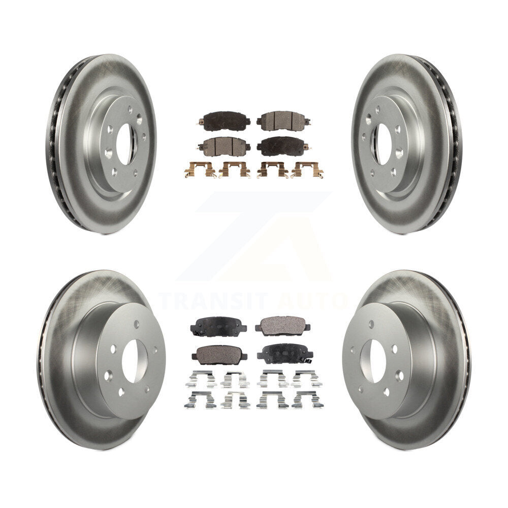 Disc Rotors and Ceramic Brake Pads Kit-KGT-101241 - Kit.bestparts.ca Kit.bestparts.ca