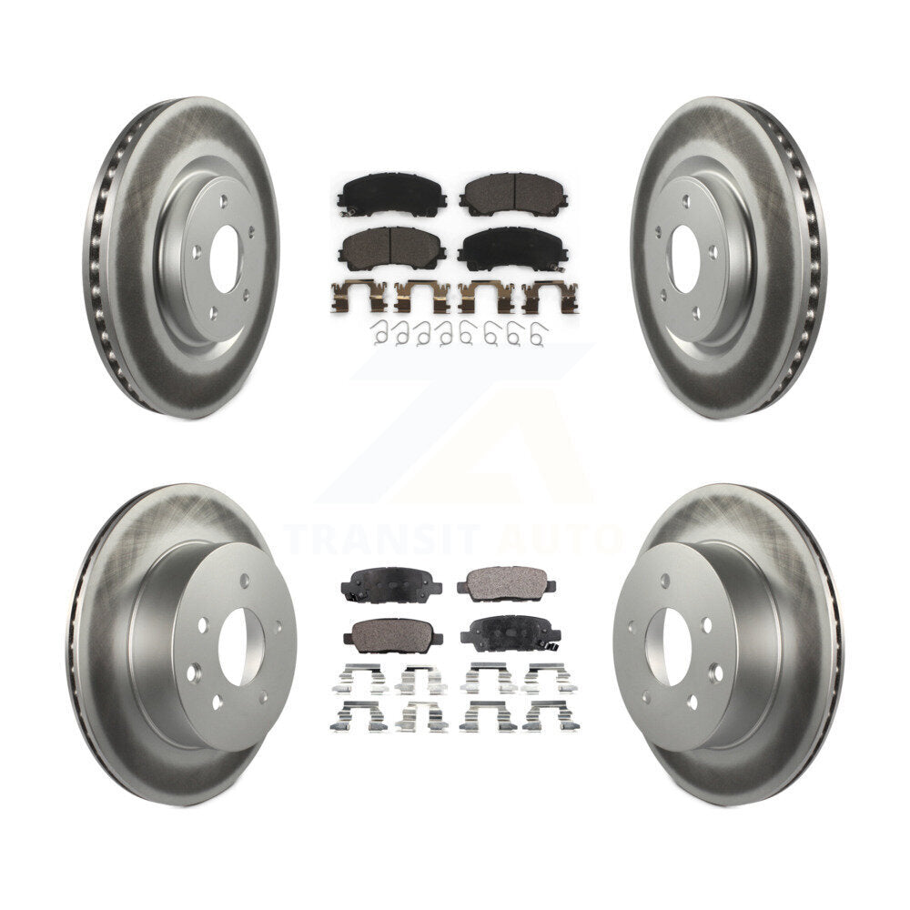Disc Rotors and Ceramic Brake Pads Kit-KGT-101245 - Kit.bestparts.ca Kit.bestparts.ca